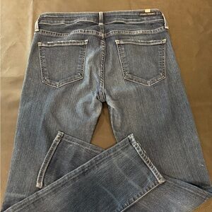 Citizens Of Humanity Dark Blue Mid Rise Skinny Jeans